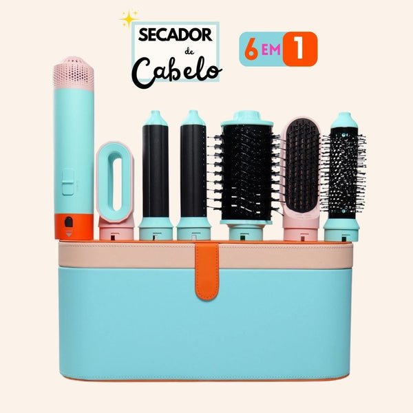 Secador De Cabelo 6 Em 1 Ceramic Pop