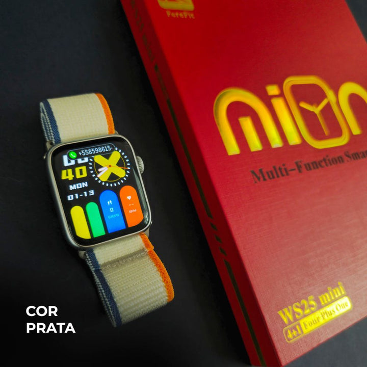 WS25 MINI 42MM COR PRATA